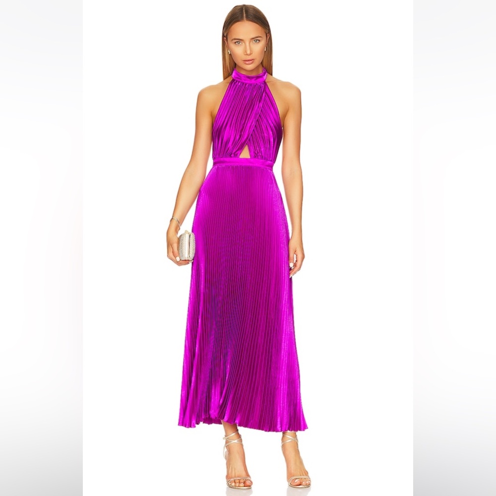 L’IDEE Renaissance Gown in Grape